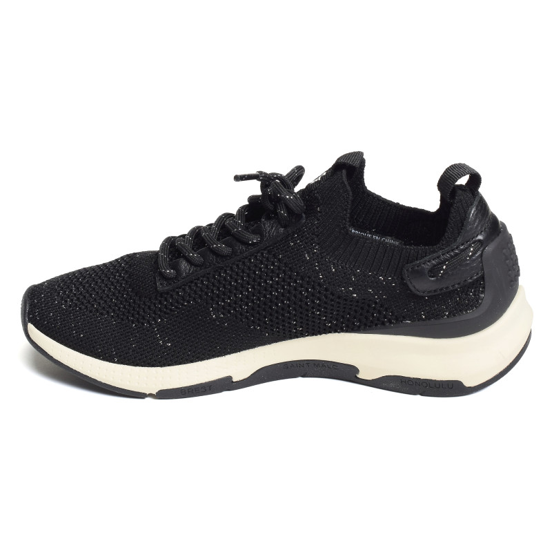 JELLINA Noir Argent, Baskets running TBS