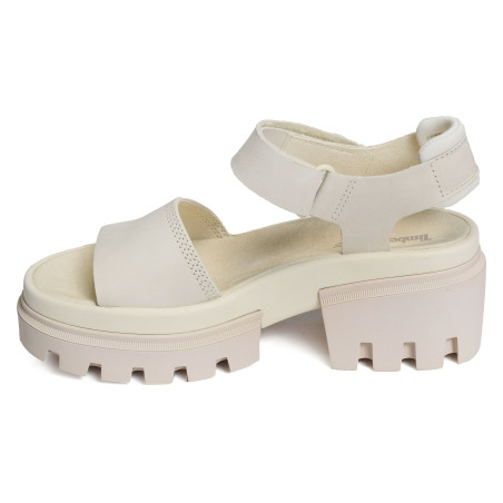 EVERLEIGH ANKLE STRAP Blanc, Nu-Pieds à talon Timberland