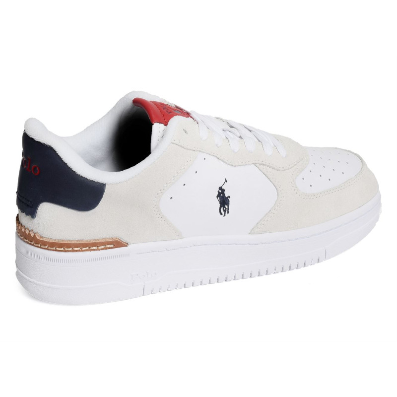 MASTERS COURT Blanc Marine, Sneakers basses Polo Ralph Lauren