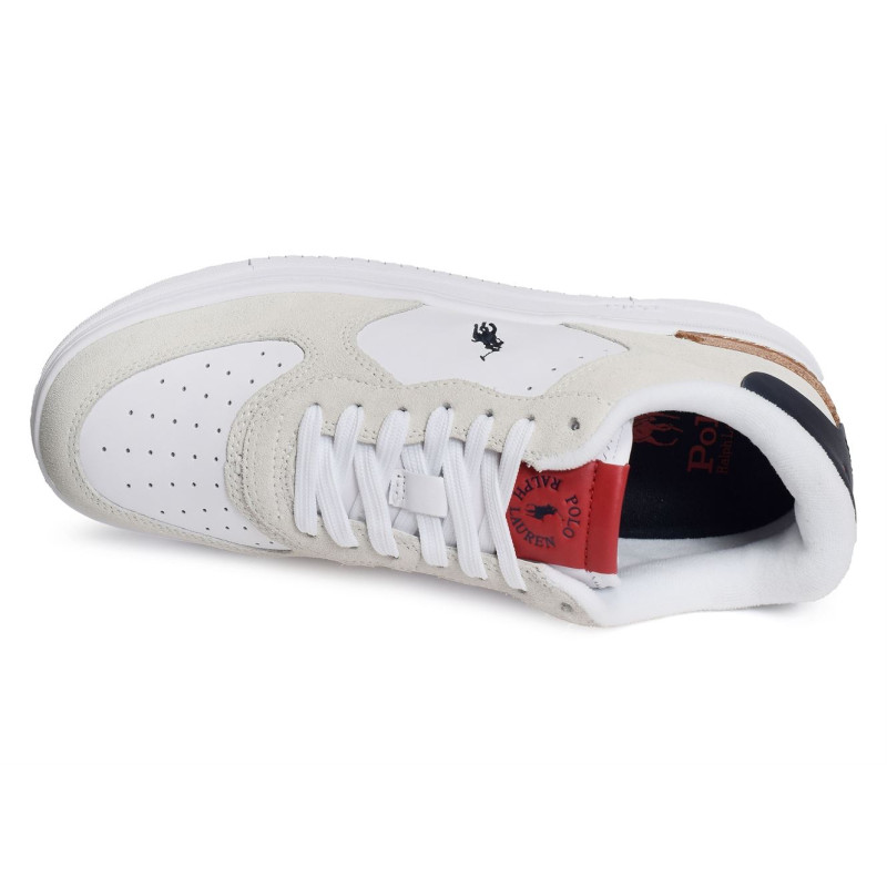 MASTERS COURT Blanc Marine, Sneakers basses Polo Ralph Lauren