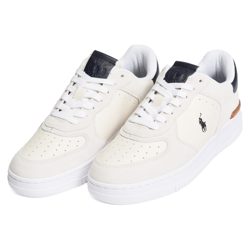 MASTERS COURT Blanc Bleu, Sneakers basses Polo Ralph Lauren