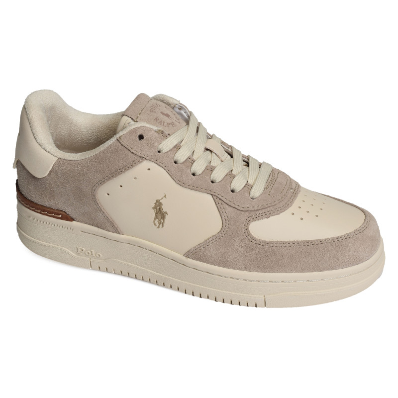 MASTERS COURT Beige Taupe, Sneakers basses Polo Ralph Lauren