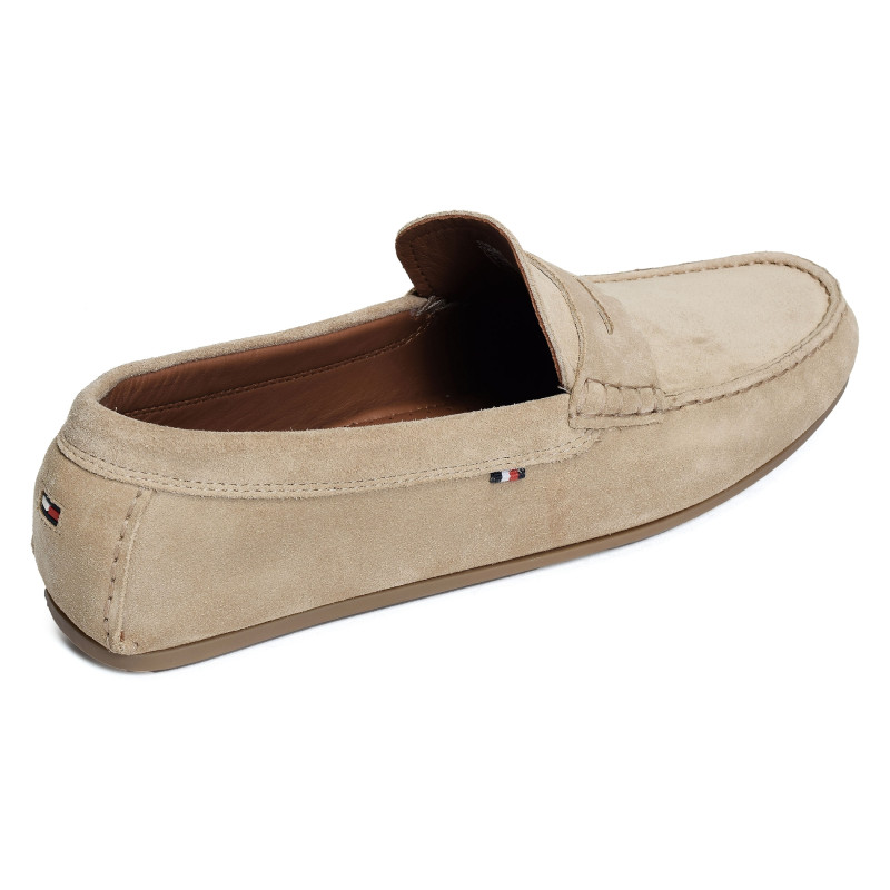 CASUAL HILFIGER SUEDE DRIVER 4998 Beige, Mocassins Tommy Hilfiger