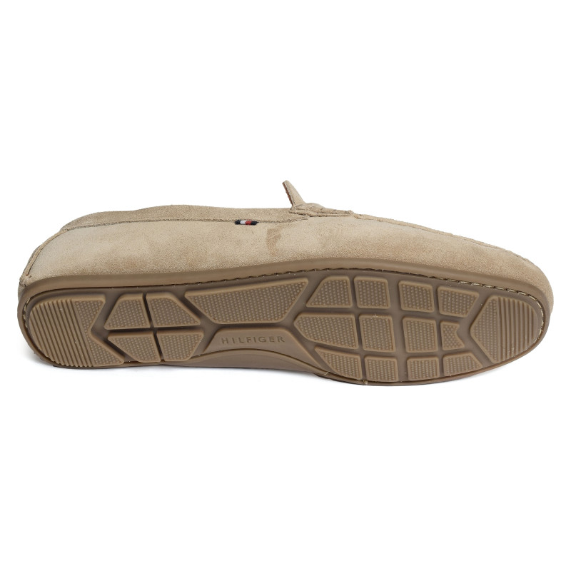 CASUAL HILFIGER SUEDE DRIVER 4998 Beige, Mocassins Tommy Hilfiger