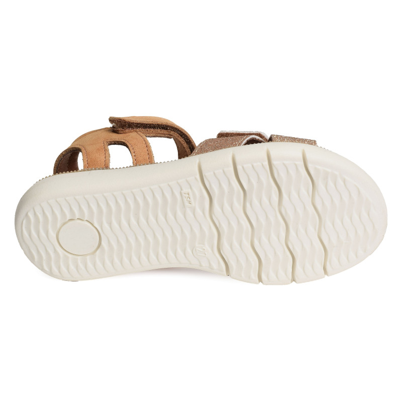 EVI Camel, Sandales plates & Nu-Pieds Bellamy