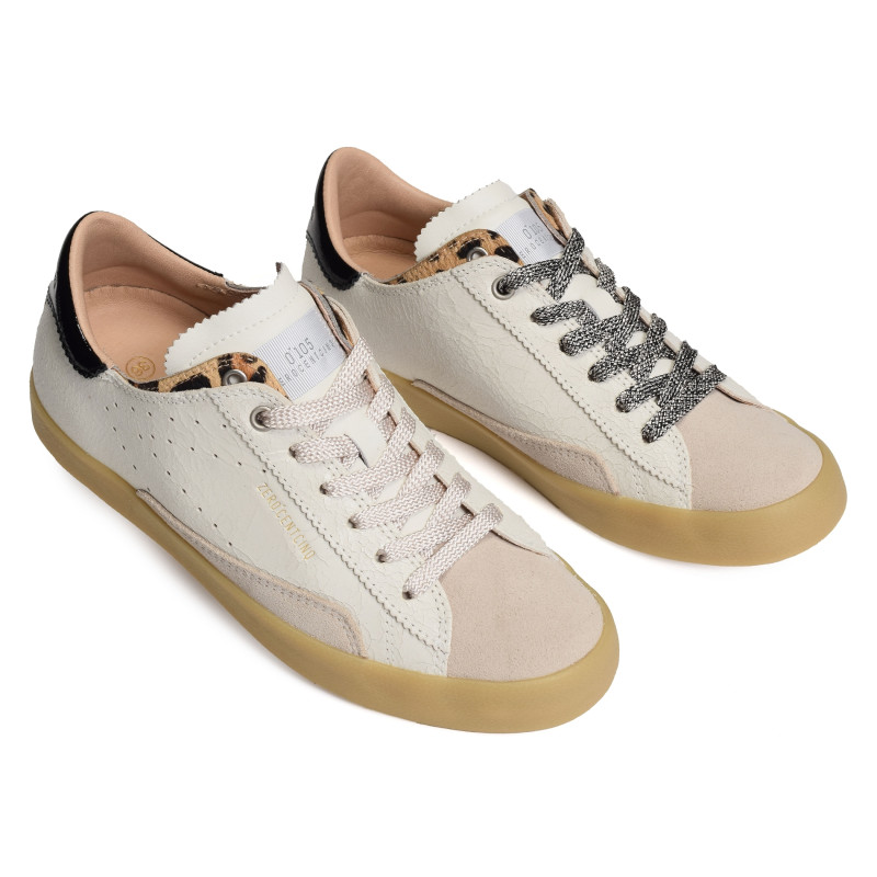 SC06 Beige Léopard, Sneakers basses 0-105