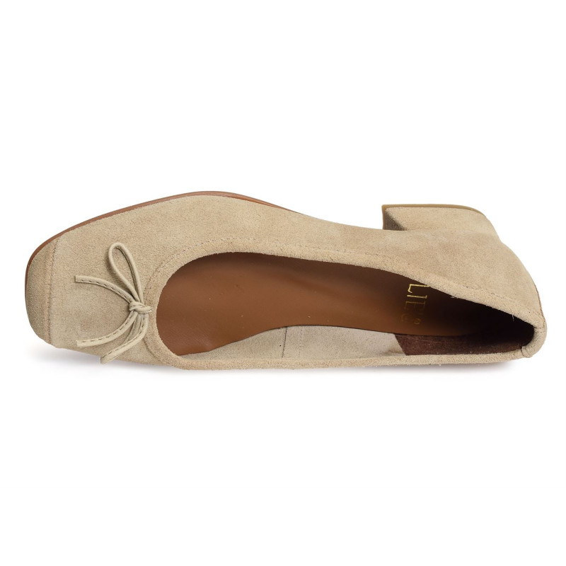 AMARRE Beige, Ballerines Folie's