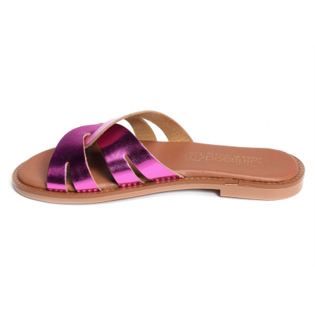 CHANIA Fuchsia, Mules Girlhood