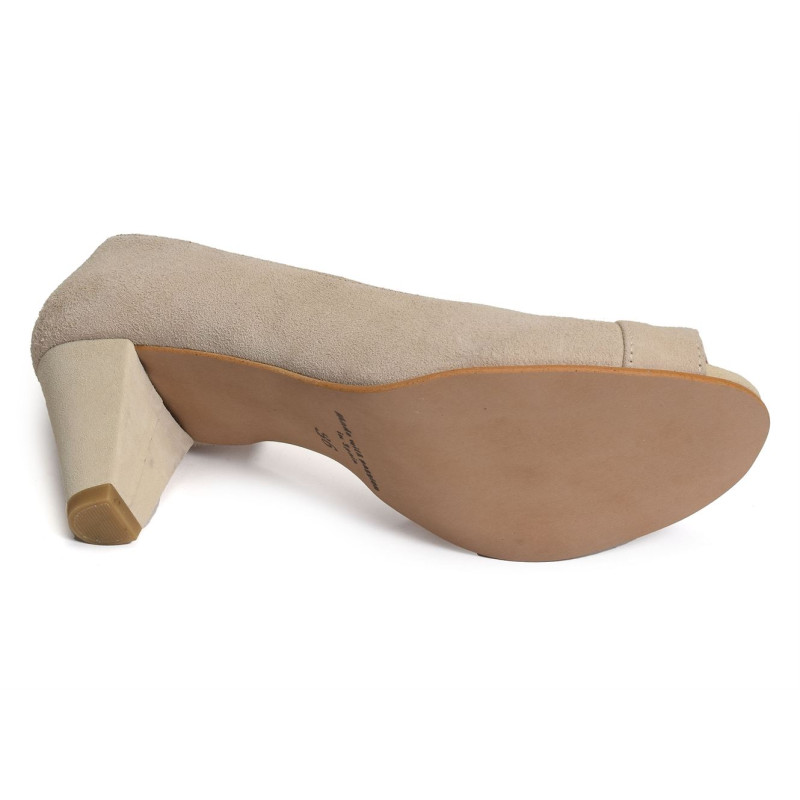 1302 Beige, Peep toes Folie's