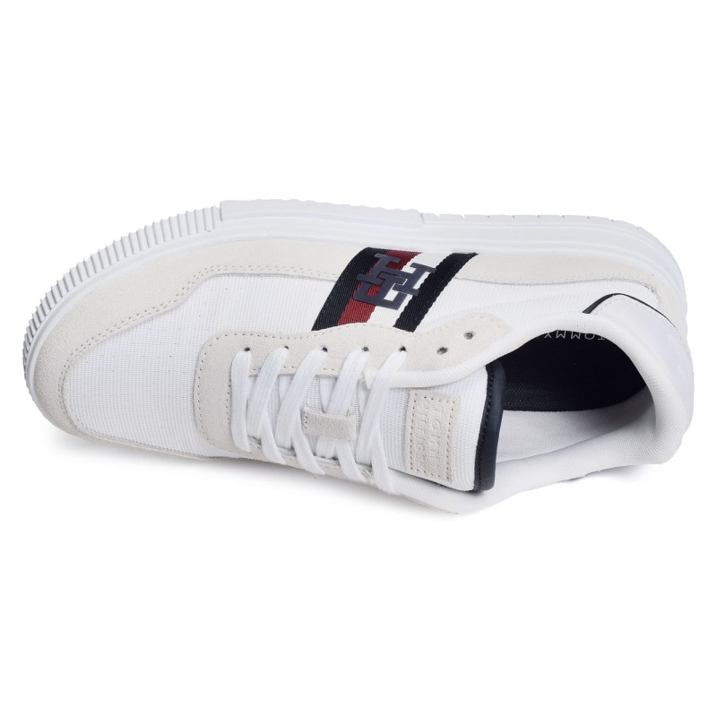 SUPERCUP MIX 4585 Blanc, Sneakers basses Tommy Hilfiger