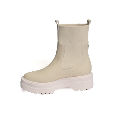 FEMININE SEASONAL UTILITY BOOT 7226 Beige, Chelsea boots Tommy Hilfiger