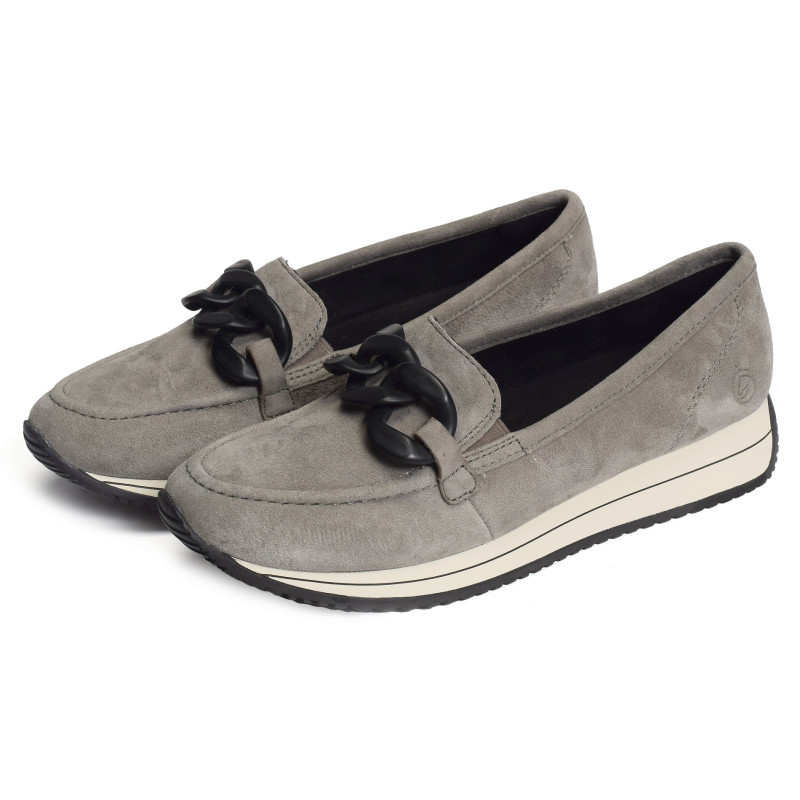 D0H10 Gris, Mocassins Remonte