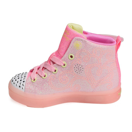 TWI LITES 2.0 TWINKLE WISHES Rose, Baskets montantes Skechers