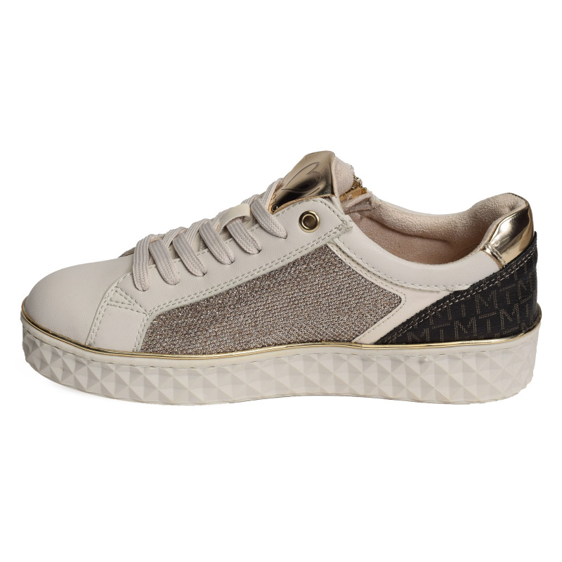 23709 Beige, Sneakers basses Marco Tozzi