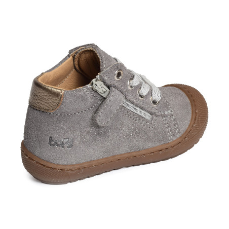 JEFLOC Argent, Chaussures à Lacets Bopy