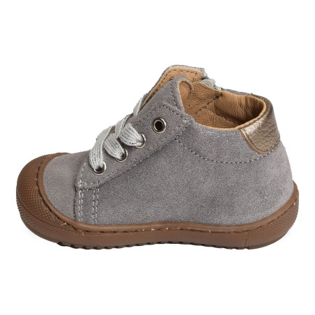 JEFLOC Argent, Chaussures à Lacets Bopy