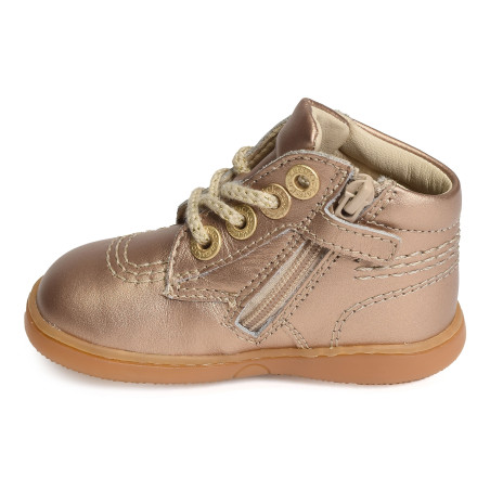 KICKBILLISTA Champagne, Chaussures à Lacets Kickers