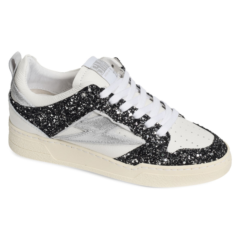 CHITA Blanc Anthracite, Sneakers basses Semerdjian