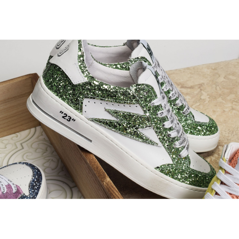 NOUBAR Blanc Vert, Sneakers basses Semerdjian