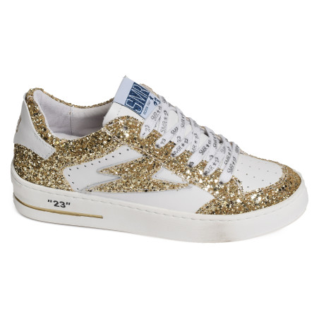 NOUBAR Blanc Or, Sneakers basses Semerdjian