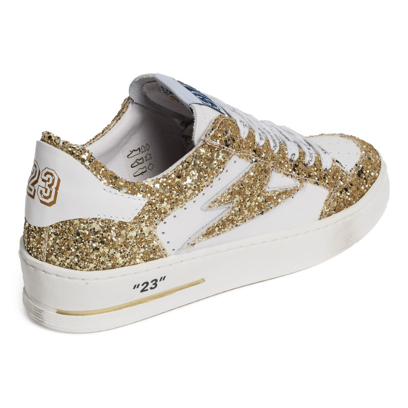 NOUBAR Blanc Or, Sneakers basses Semerdjian