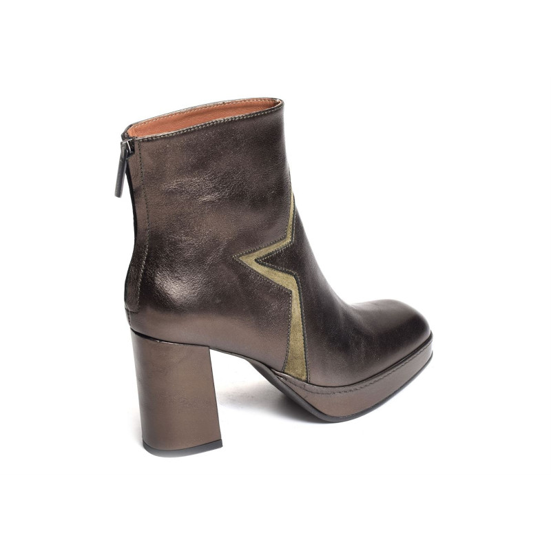 JANNEAU Bronze, Bottines Rosemetal