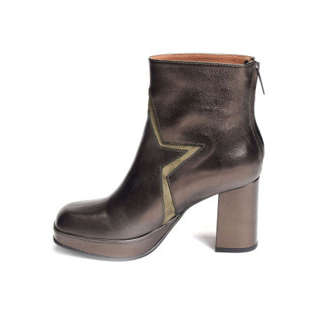 JANNEAU Bronze, Bottines Rosemetal