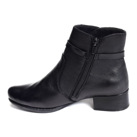 78676 Noir, Bottines Rieker