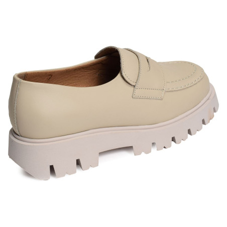 PARTE Beige, Mocassins Goodstep