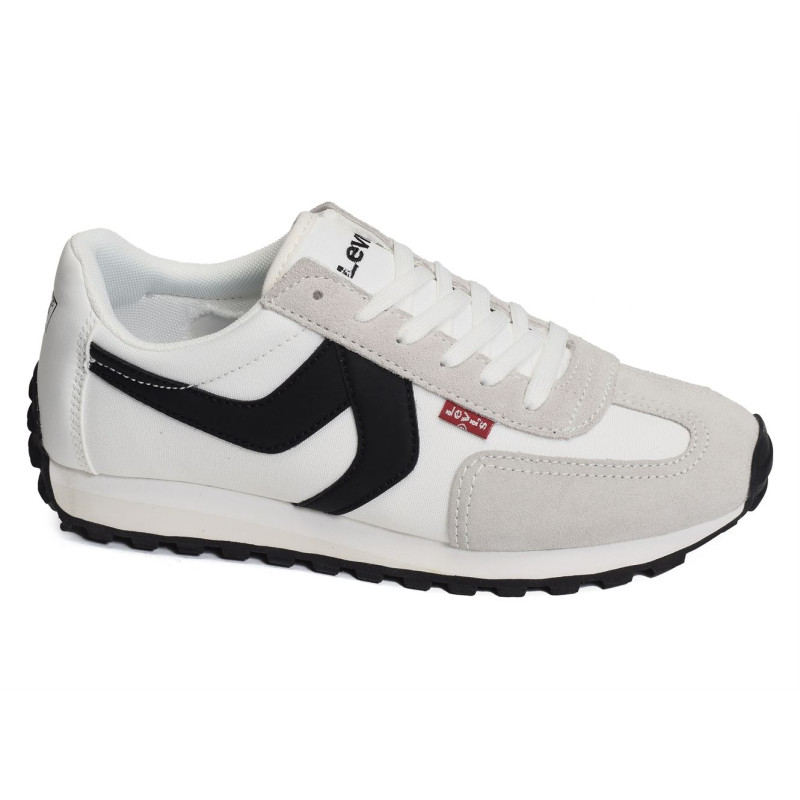 STRYDER Blanc Noir, Baskets running Levi's