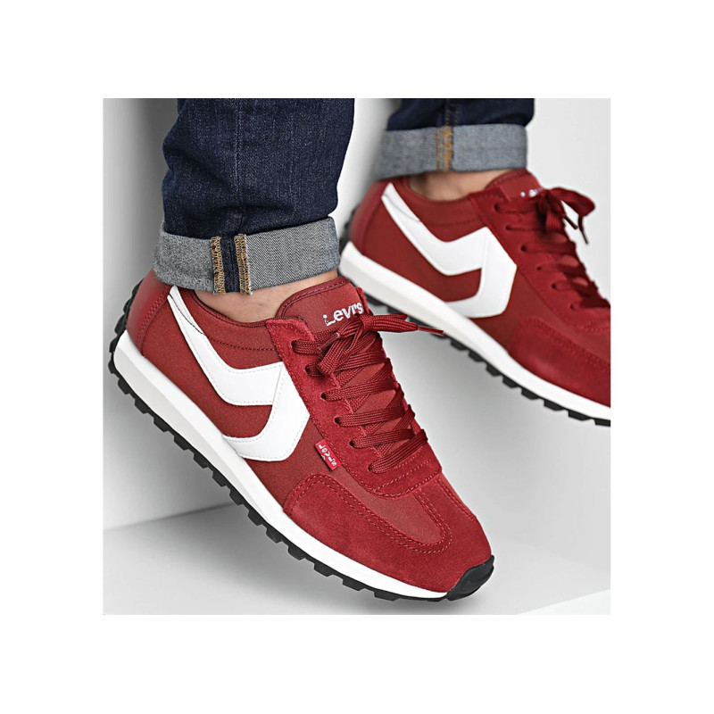 STRYDER Rouge, Baskets running Levi's