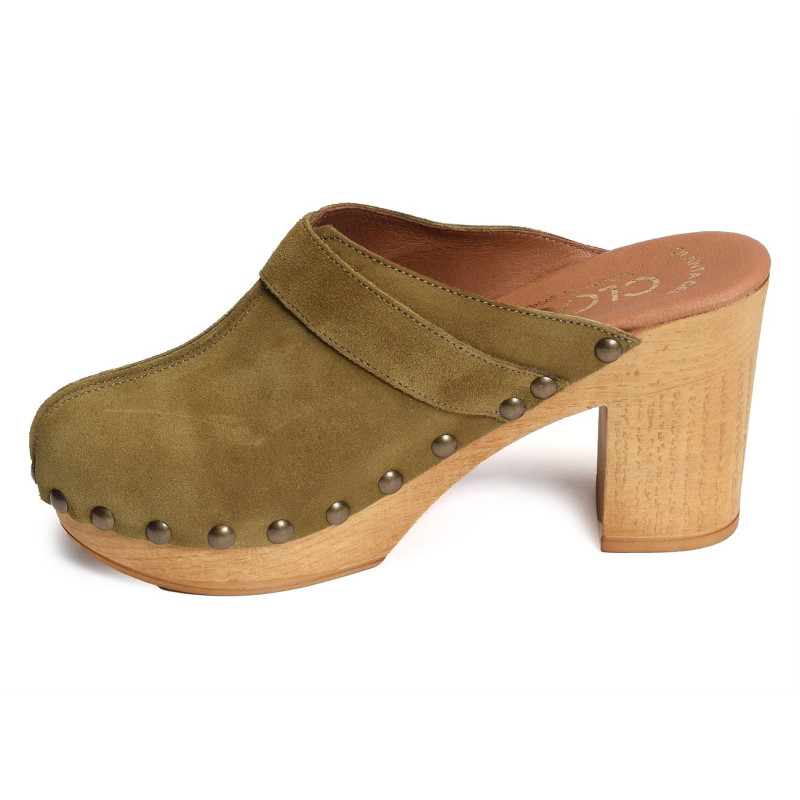 825 C Kaki, Sabots Clogs