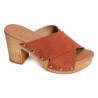 811 C Brique, Mules Clogs