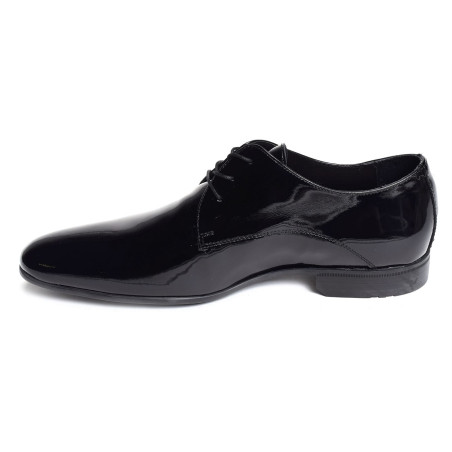 PETER 4205 Verni Noir, Chaussures de Ville Brett & Sons