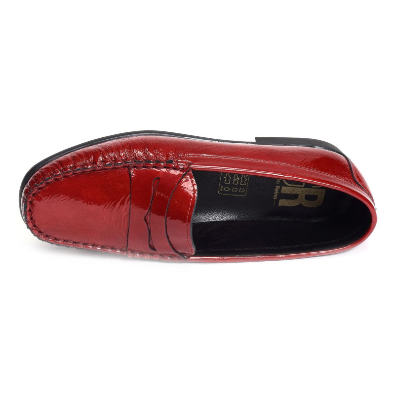 MOZARD Verni Rouge, Mocassins Geo Reino