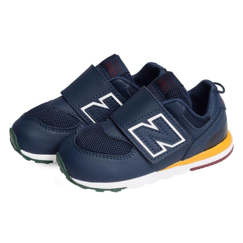 NW574 Marine Multicolore, Baskets running New Balance