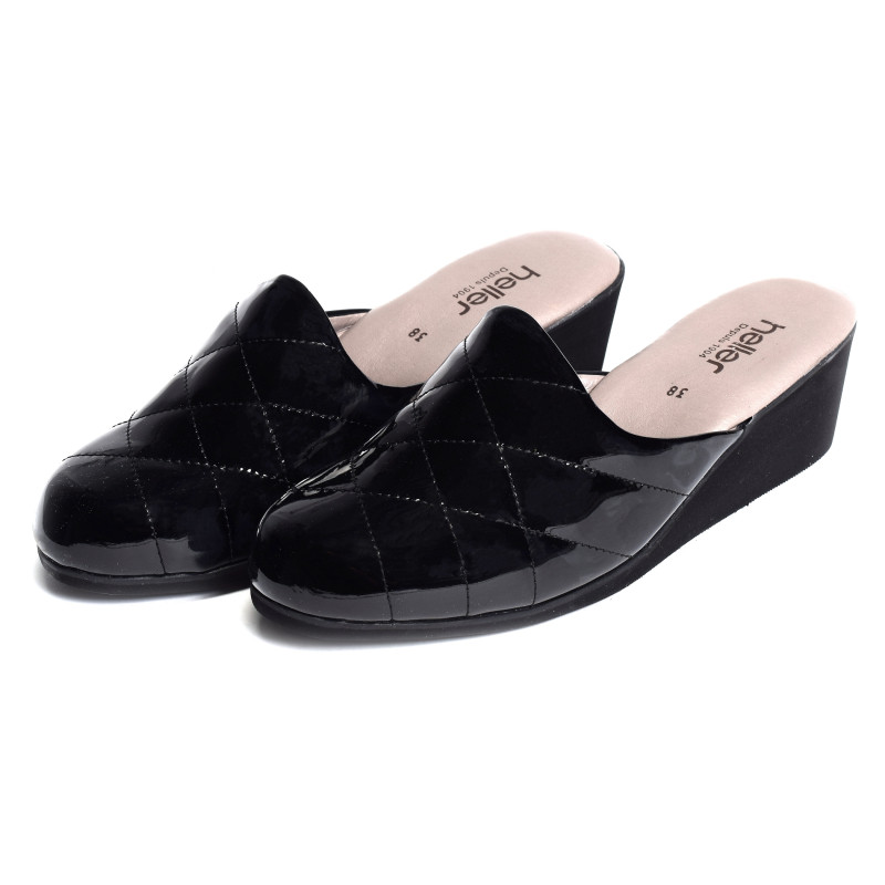 MORANDINI Noir, Mules Heller