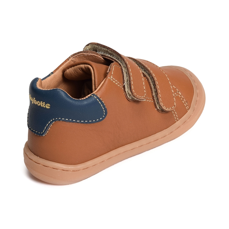 ARGO VELCRO Camel, Chaussures à Scratch Babybotte