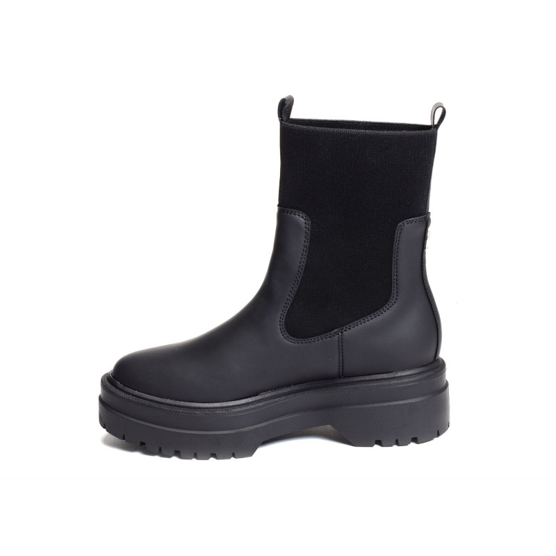 FEMININE SEASONAL UTILITY BOOT 7226 Noir, Chelsea boots Tommy Hilfiger