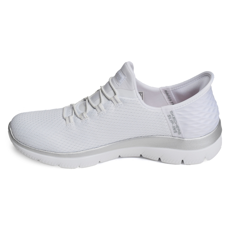 SUMMITS DIAMOND DREAM Blanc, Baskets running Skechers