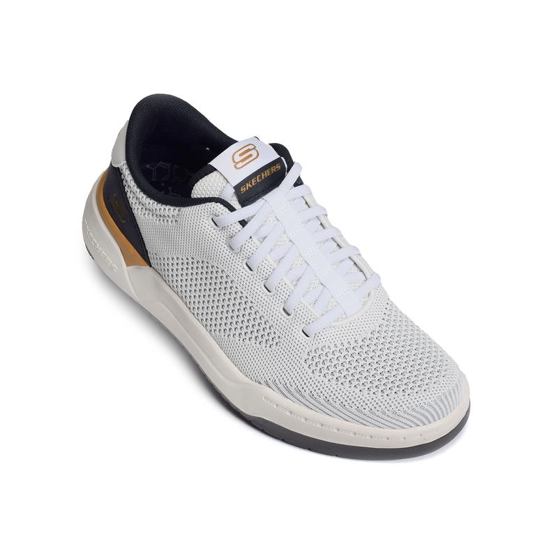 CORLISS DORSET Blanc, Slip-On Skechers