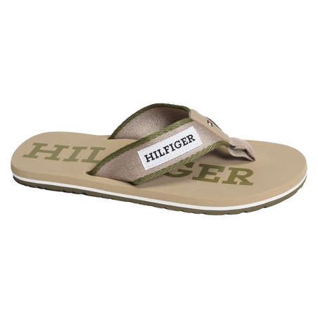 PATCH HILFIGER BEACH SANDAL 5024 Beige, Tongs Tommy Hilfiger