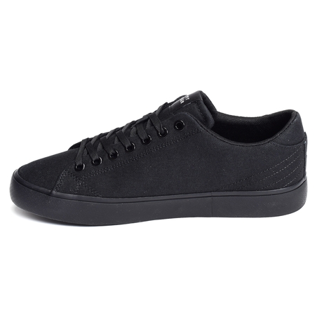 TH HI VULC LOW CANVAS 4882 Noir, Chaussures basses Tommy Hilfiger