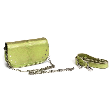 POCHETTE BANDOULIERE ALICE HE899 Vert, Sacs à bandoulière Charlay Stone