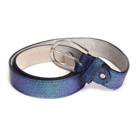 CEINTURE MONA BL634 Bleu Multicolore, Ceintures Charlay Stone