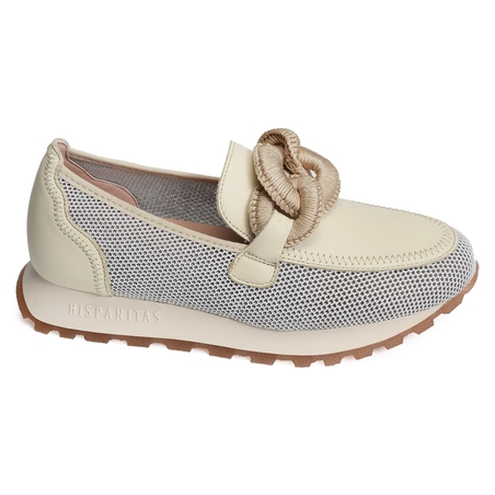 LOIRA 243270 Blanc Beige, Mocassins Hispanitas