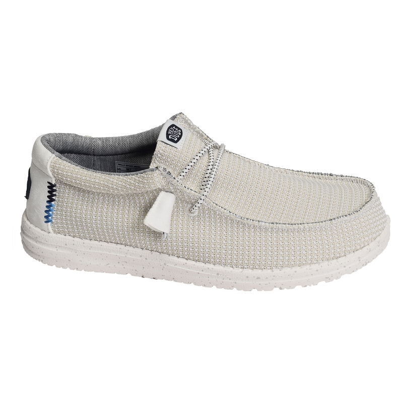 WALLY SPORT MESH Blanc, Chaussures basses HeyDude