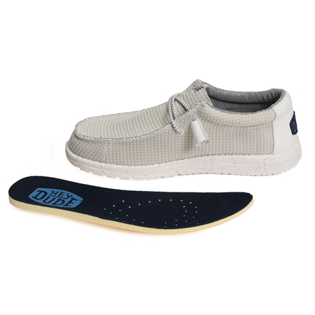 WALLY SPORT MESH Blanc, Chaussures basses HeyDude