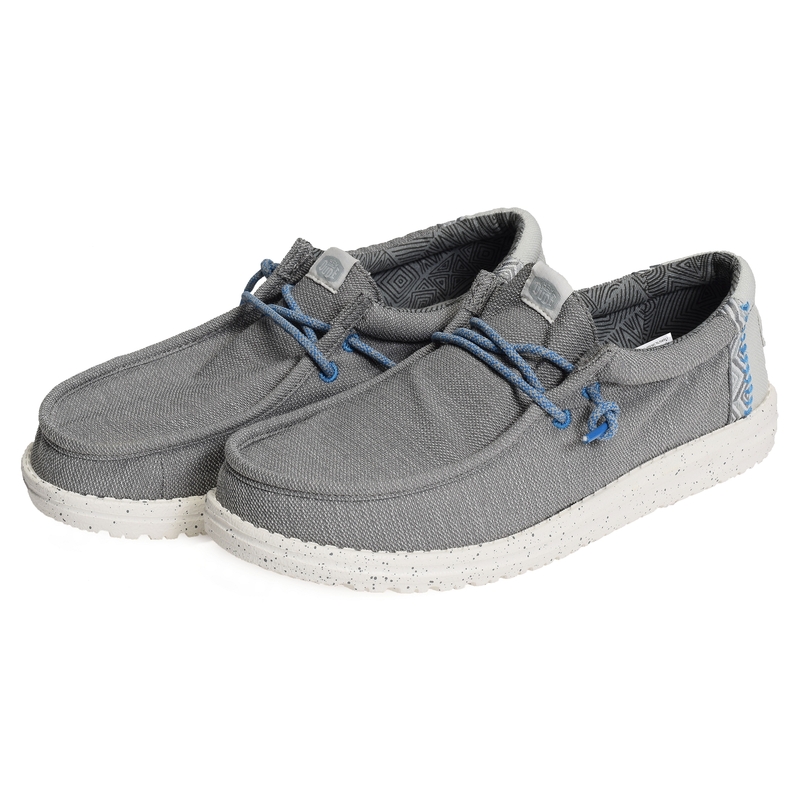 WALLY COASTLINE Gris, Chaussures basses HeyDude