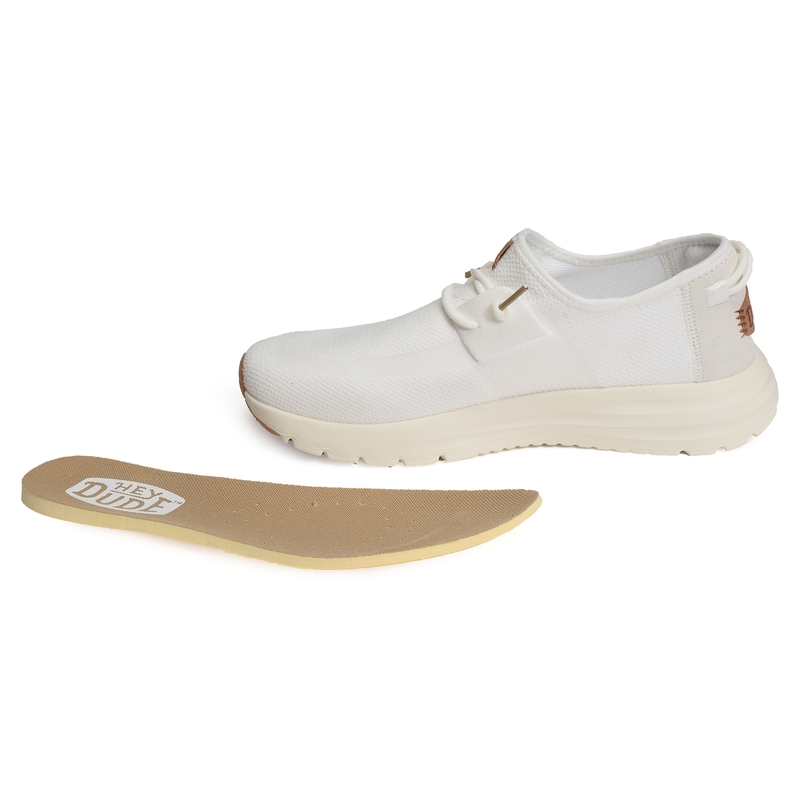 SIROCCO M NEUTRALS Blanc, Chaussures basses HeyDude